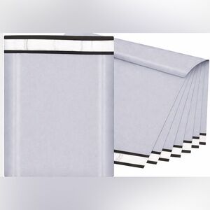 Set of 20 Light Gray Blue Poly Mailers 19x24 Large Shipping Bags Self Seal New